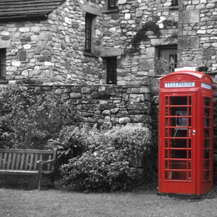 Достопримечательности Англии телефонная будка