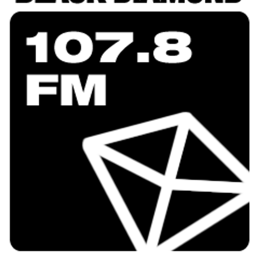 107.8. Логотип 107. Black Diamond цитата.