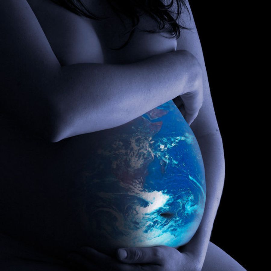 Аура беременной женщины фото