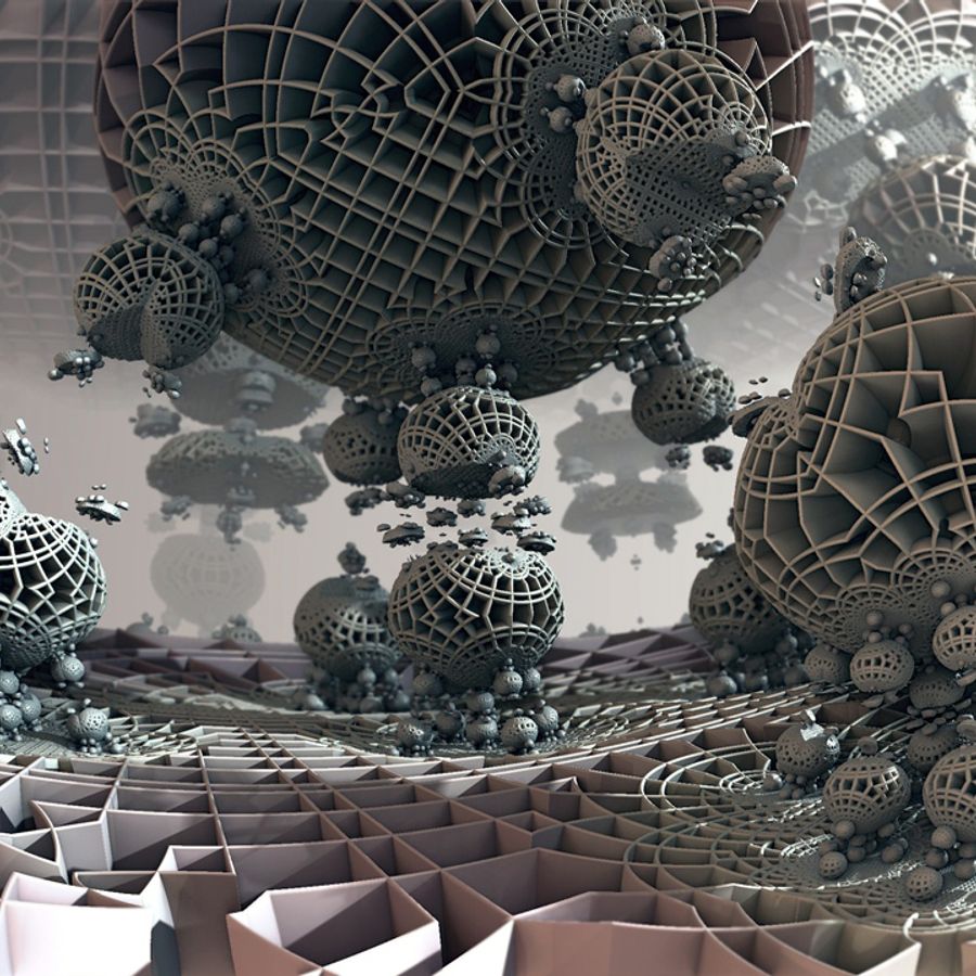 Фракталы Mandelbulb 3d