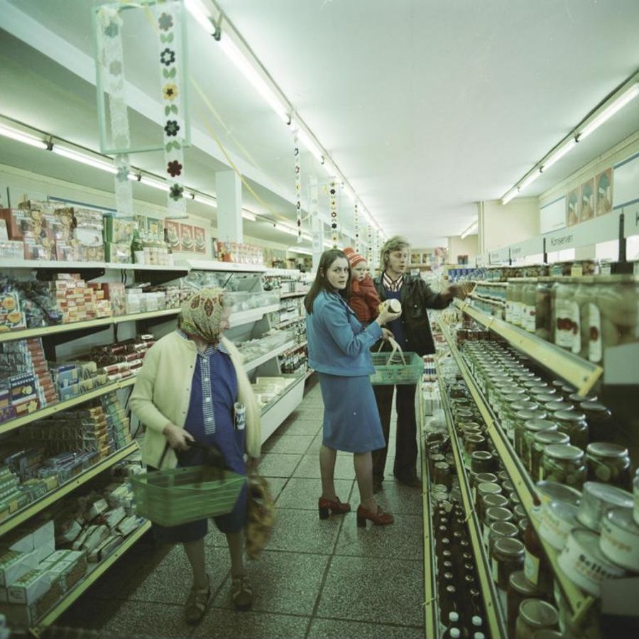 Магазины в ФРГ В 80е