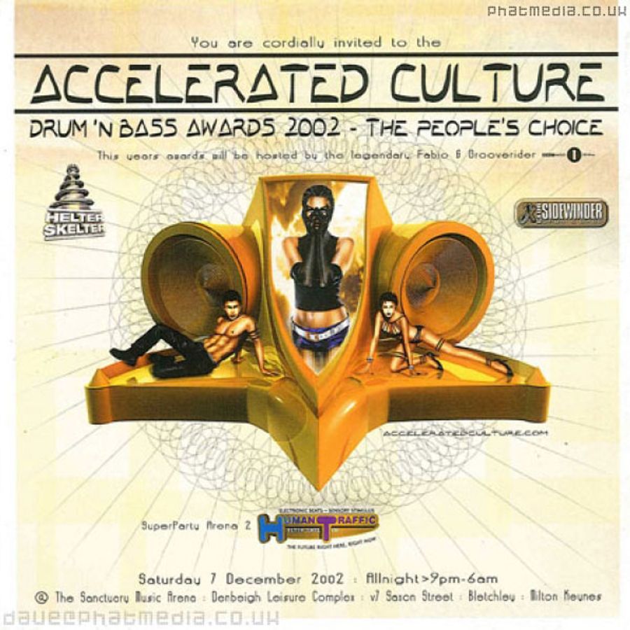 Bryan Gee Accelerated Culture 'Drum n Bass Awards' 7th Dec 2002 by Old
