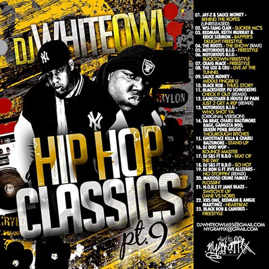 DJ White OwlHip Hop Classics 9 [Full Mixtape Download
