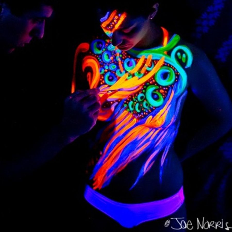 Blacklight Babe