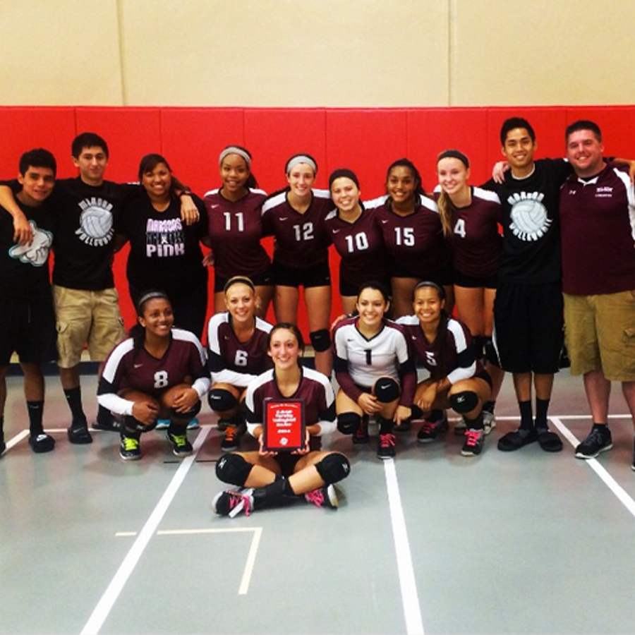Elgin Girls Varsity Volleyball Warmup 2014 Draft 2 by Scott Valena