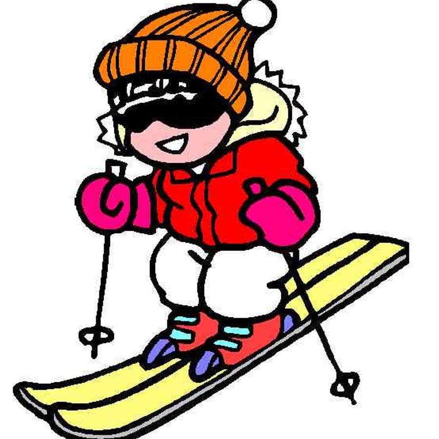Лыжный спорт мультяшные