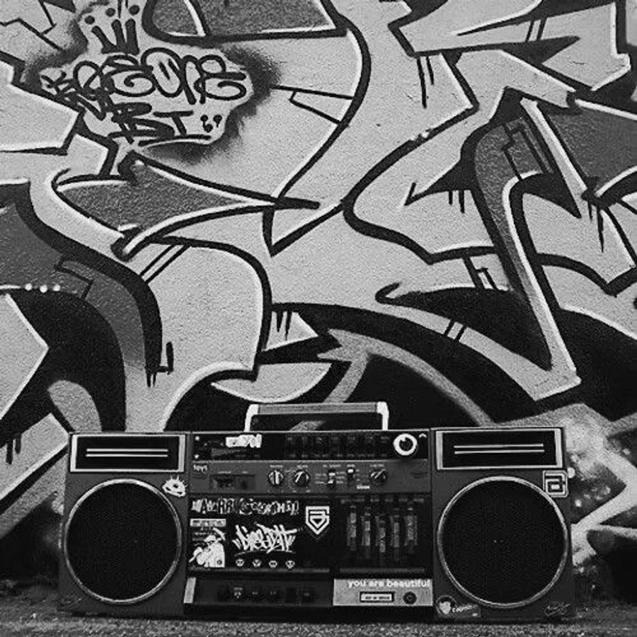 Граффити хип хоп 90х