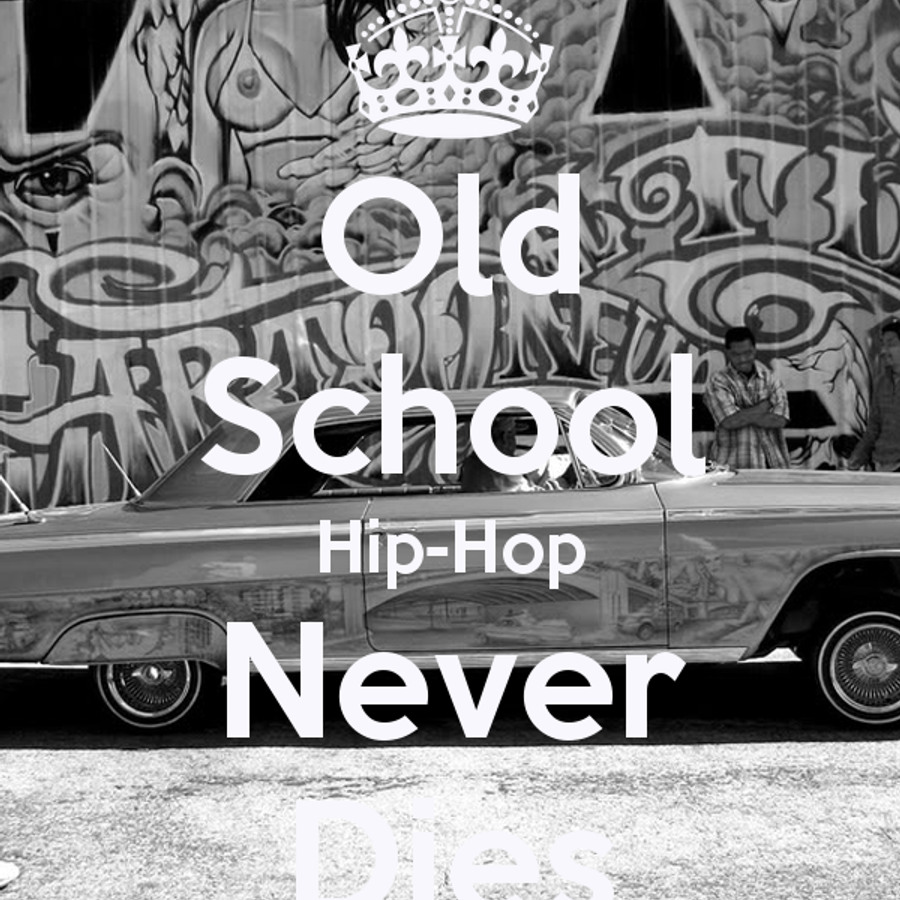 плакат hip hop.