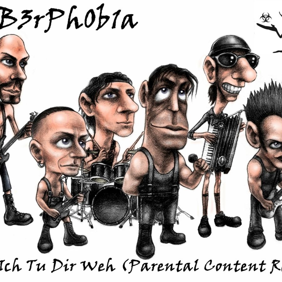 Нарисованные 3 старых бухарика рокера