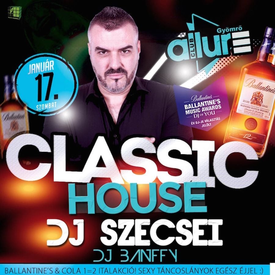 2015.01.17. - Club Allure - CLASSIC HOUSE - Saturday by Dj Szecsei ...