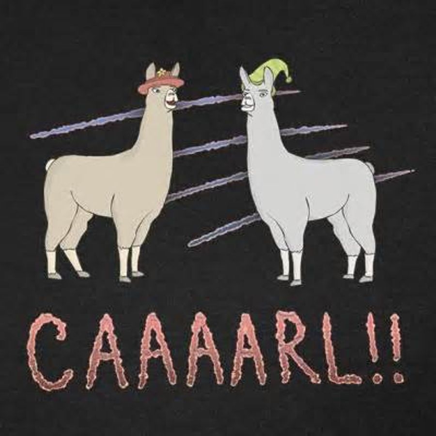 The llama carl Llamas with