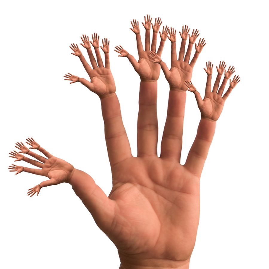 Картинка сколько пальцев