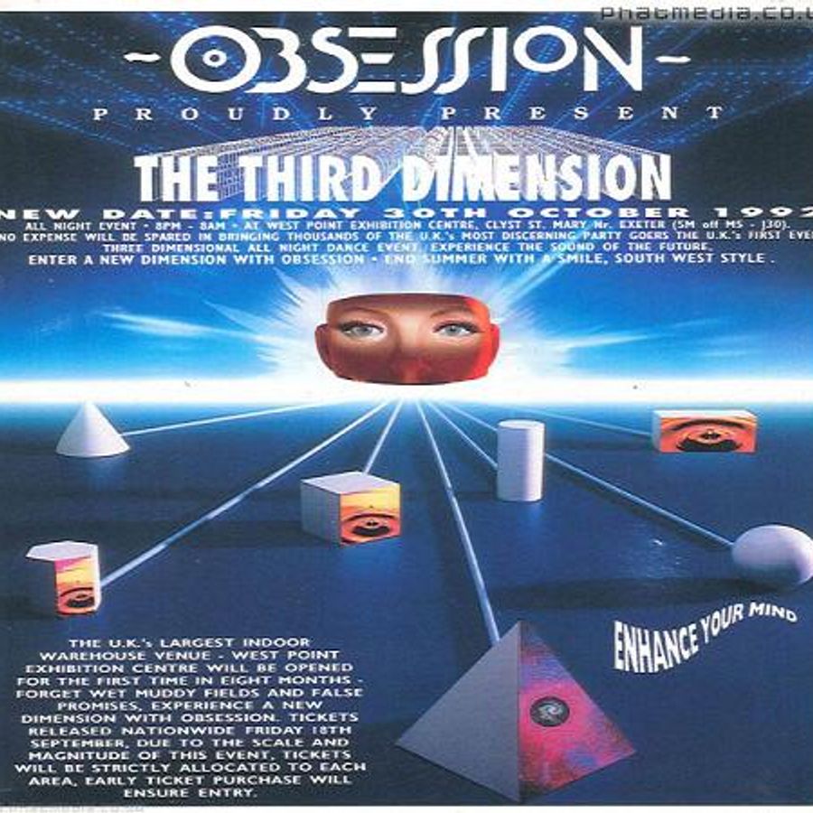 DJ SY Obsession 'The Third Dimension' 30th October 1992 by Old Skool