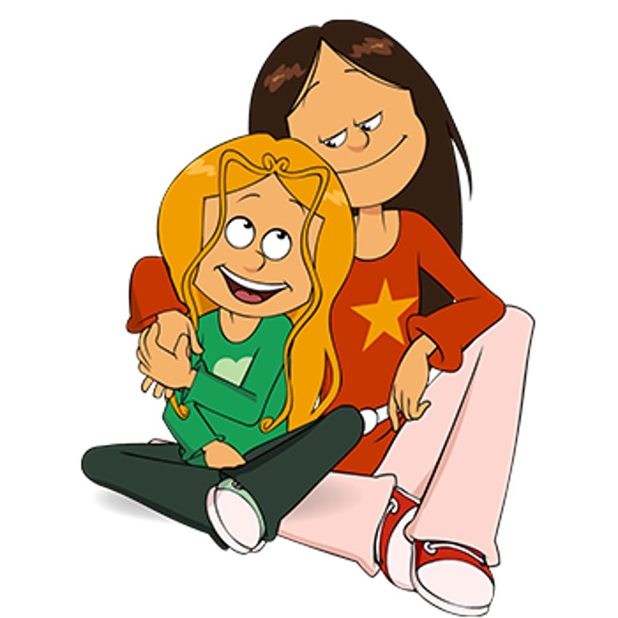 мультфильм сёстры марин и венди. мультик сёстры венди. сестры мультсериал. сестры на гуле герл. сестры на гуле герл.