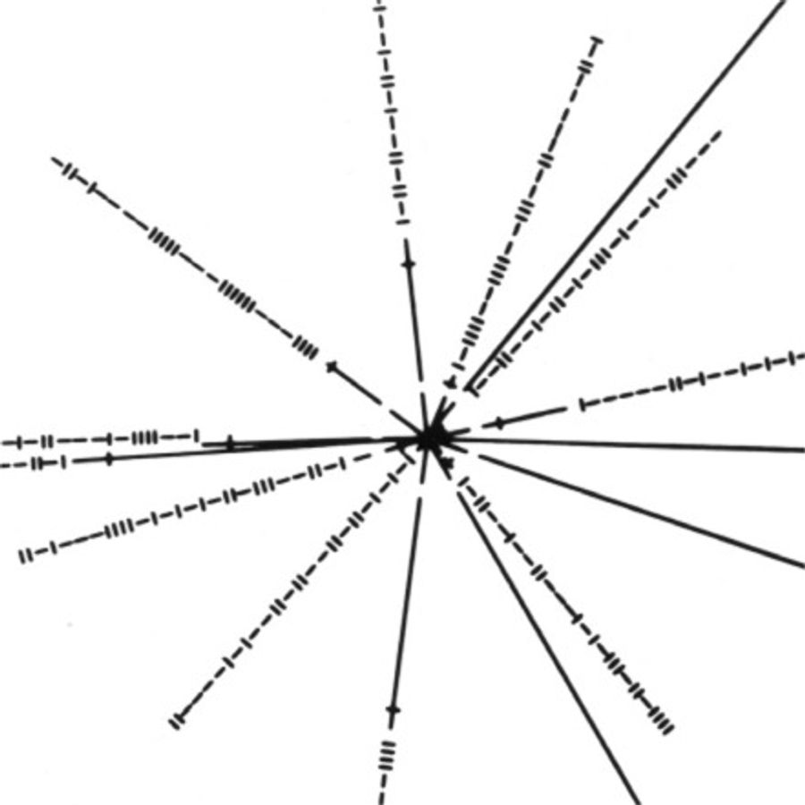 Карта пульсаров на вояджере