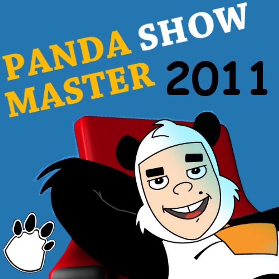 Panda show. Панда подкаст. Master and the Panda. Визитка Панда шоу. Мастерская панды.